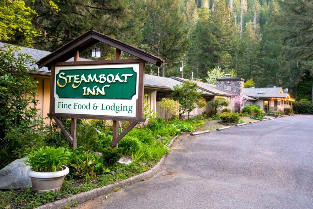 Steamboat Inn on the Umpqua River in Southern Oregon.