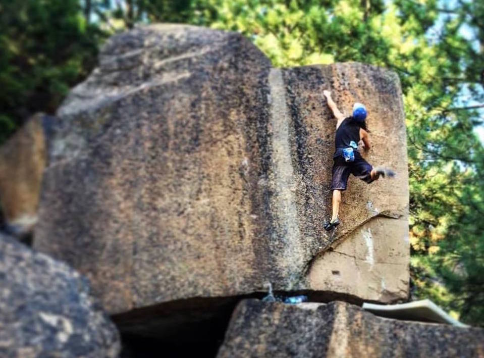 Bouldering in Gettysburg, South Central PA