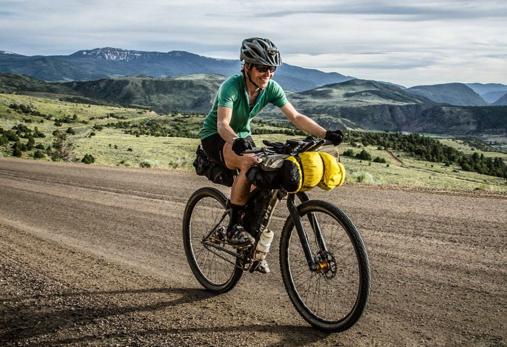 Endurance mountain biker Alice Drobna athlete in Bend, Oregon