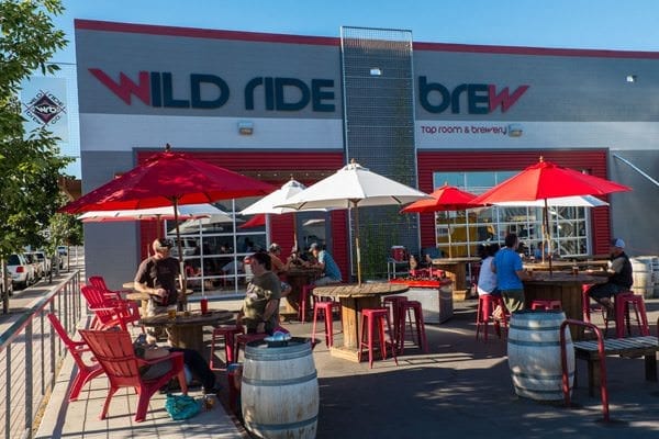 Wild Ride Brew Company is centrally located in downtown Redmond.