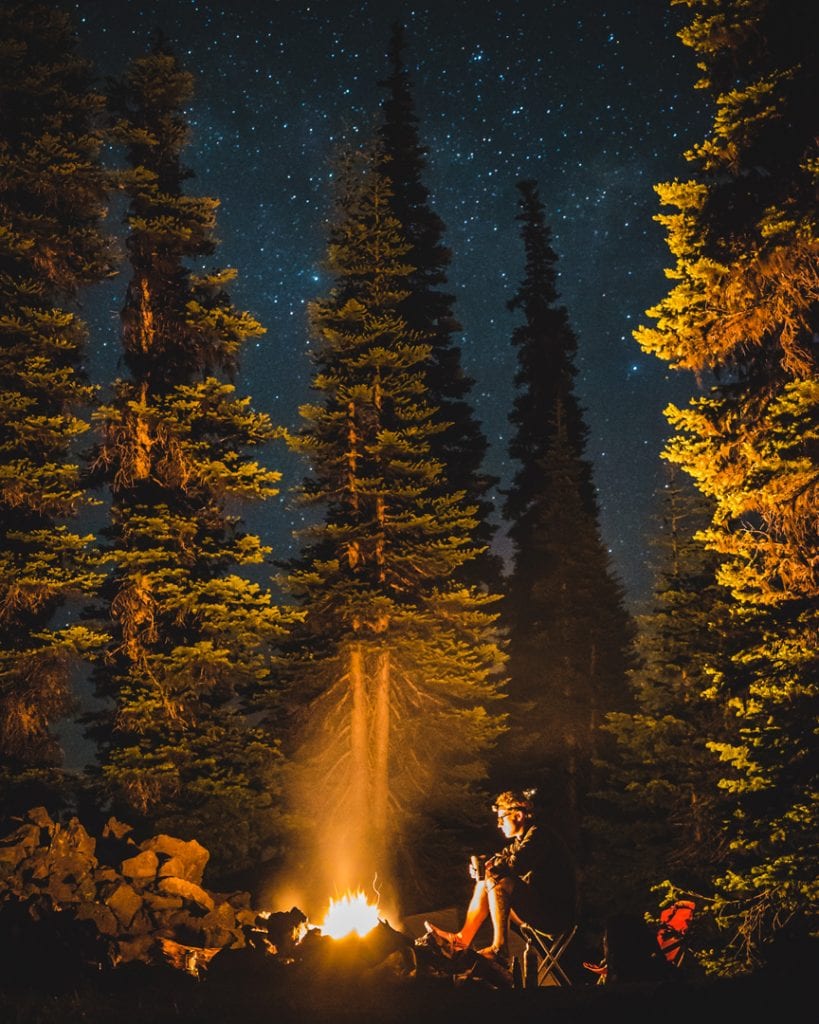 Camping at Sparks Lake for a Bend, Oregon Microadventure