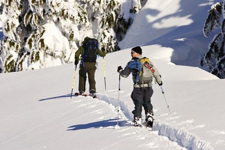 Backcountry Skiing Three Sisters Bend Oregon - photo by Jon Tapper