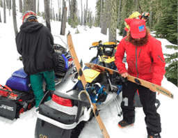 Backcountry-Snowmobile-Ski-Elk-Lake-Resort-Central-Oregon-Photo by Jon Tapper