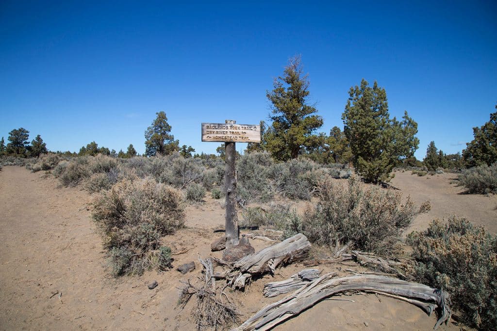 Winter hiking Badlands Oregon