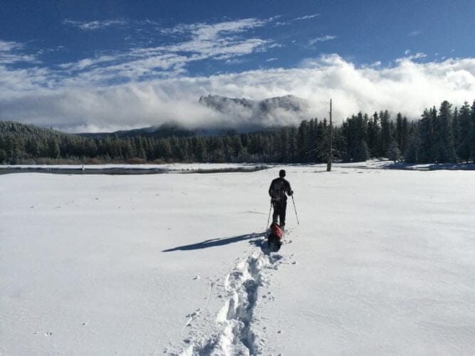 Paulina Peak - Snowshoe - winter