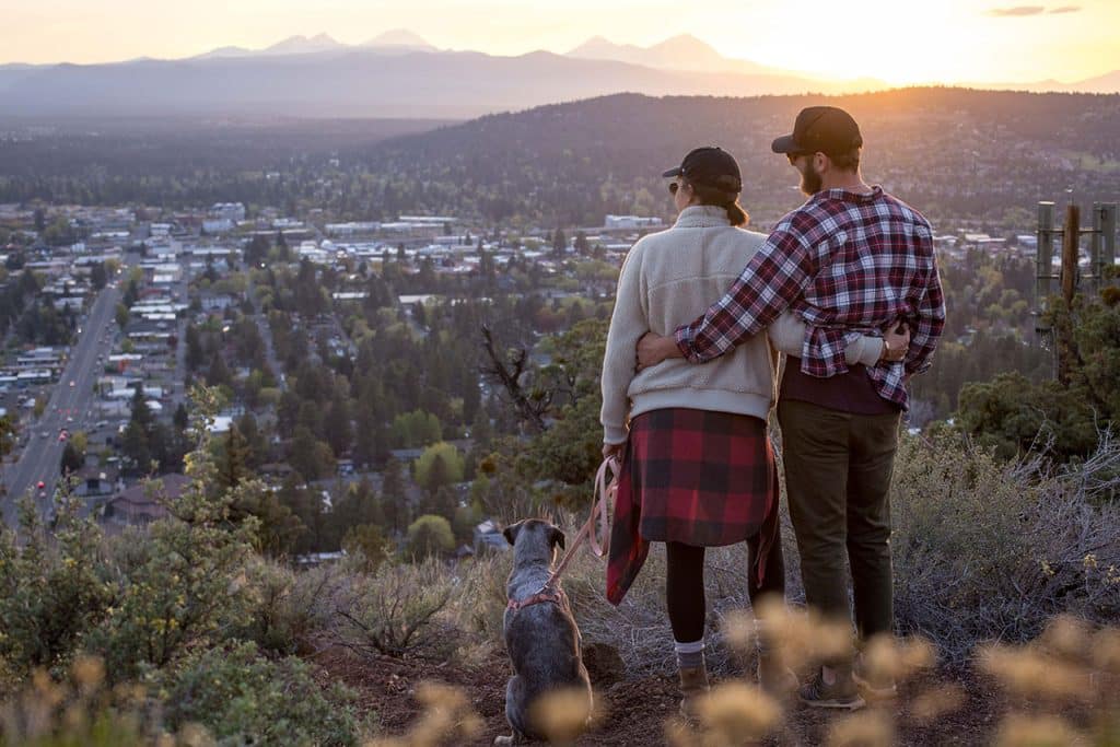 Winter Hiking in Central Oregon at Pilot Butte