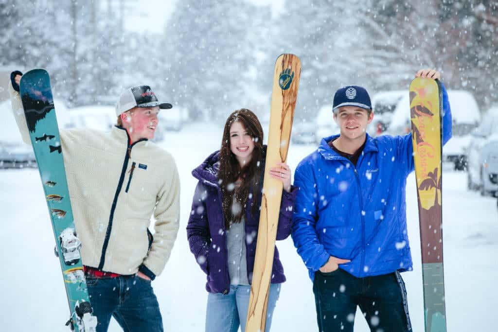 Fresh tracks - Bend High - Skis - Central Oregon - Photo by Will Saunders