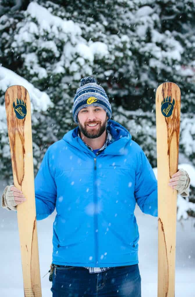 Fresh tracks - Bend High - Skis - Central Oregon - Photo by Will Saunders