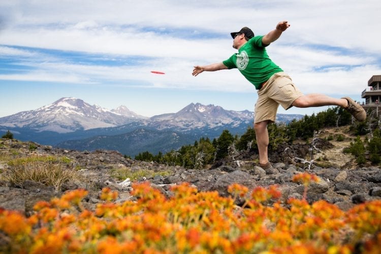 Disc golf course opens in the summer at Mt. Bachelor.
