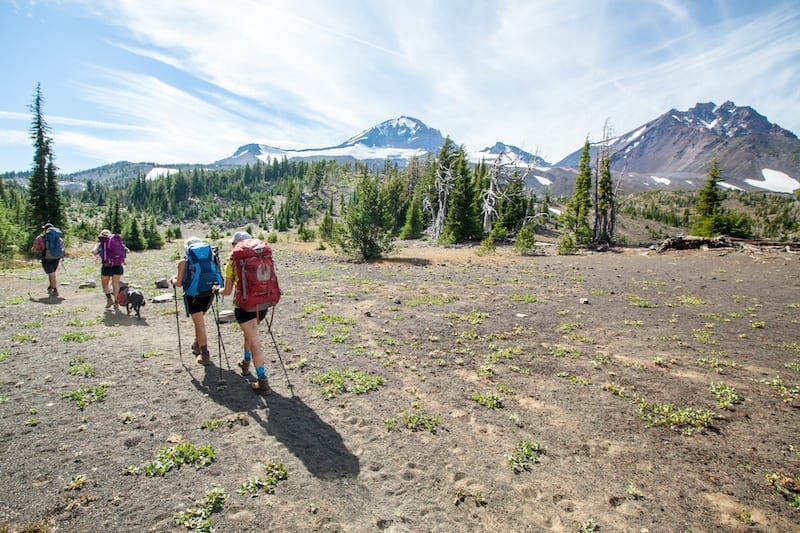 Summer hiking in Central Oregon