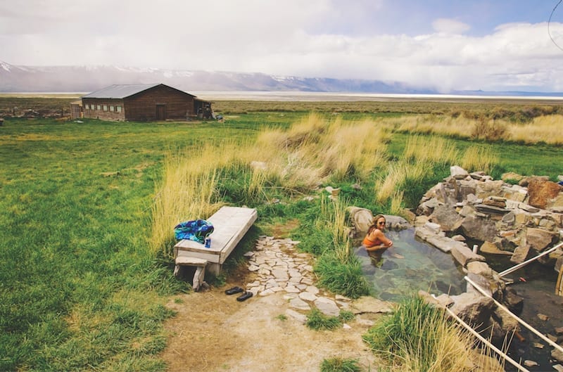 Summer Lake Hot Springs in Oregon