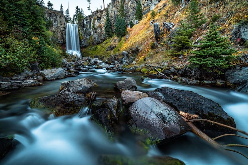 Tumalo Falls in Bend, Oregon