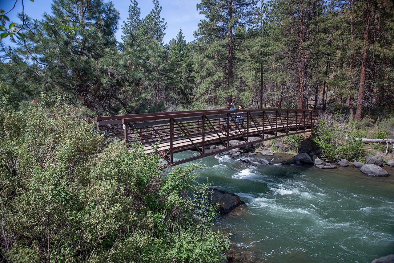 Bend Parks Deschutes River Trail Bridge