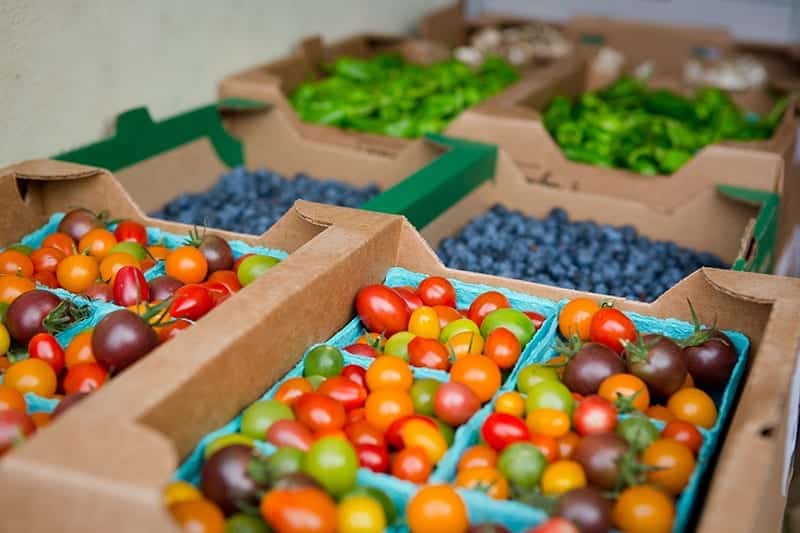 Produce from Agricultural Connections in Bend, Oregon