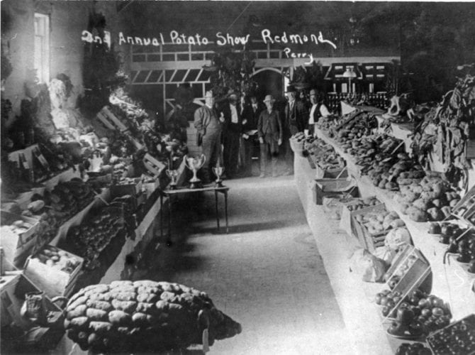 Second annual Remond Potato Show in 1912.