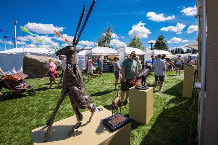 Art in the High Desert at Bend's Old Mill District