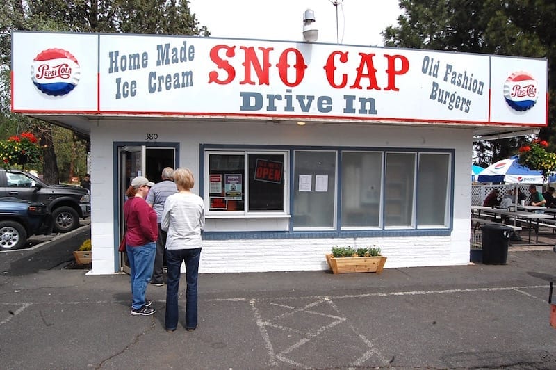 Sno Cap Drive-In in Sisters, Oregon