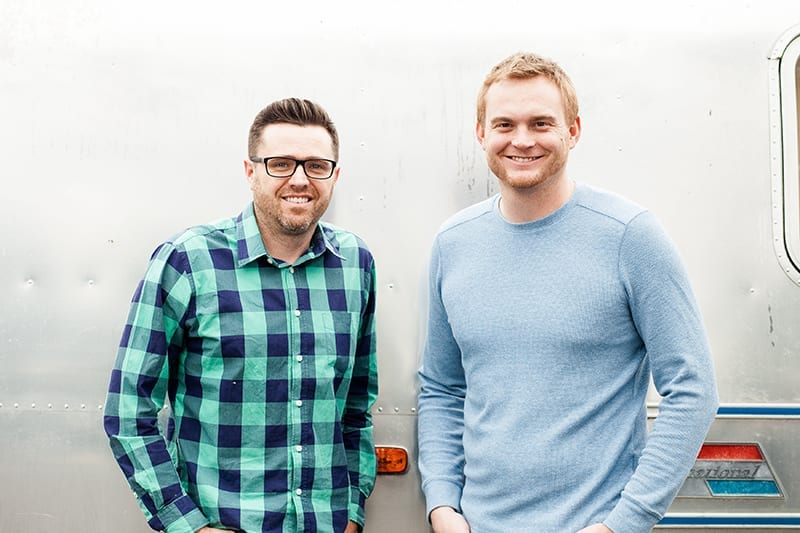 Rob Little and Jared Peterson, co-founders of Cairn in Bend, Oregon