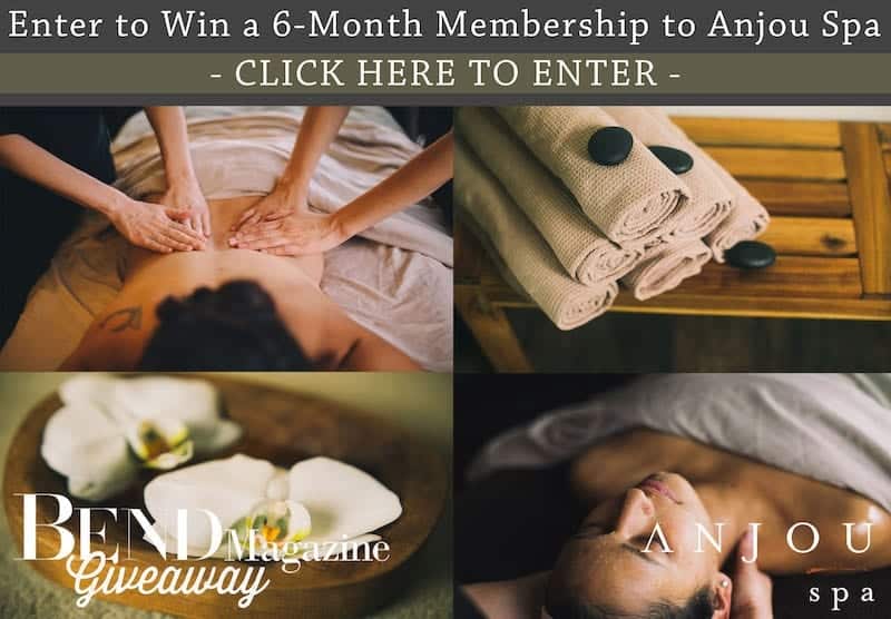 Anjou Spa Giveaway Graphic