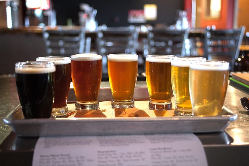 Brewery and southern food at Craft Kitchen and Brewery in Bend, oregon