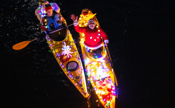 Tumalo Creek Holiday Light Paddle | Holiday Events in Central Oregon