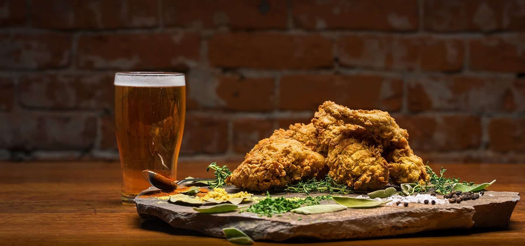 Fried Chicken from 900 Wall in Bend, Oregon