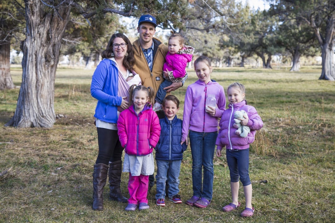 The Severson family owns Hope Springs Dairy in Tumalo, Oregon