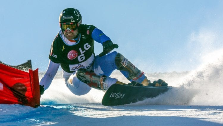 Olympic snowboarder Chris Krug