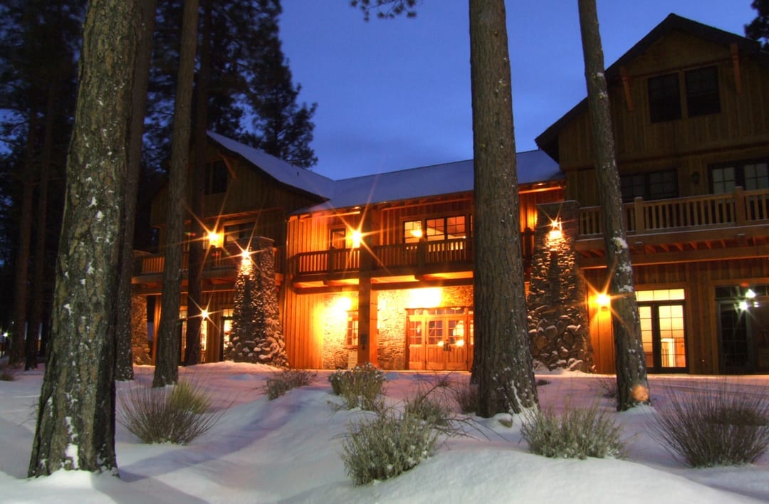 Romantic winter getaway to Five Pine Lodge in Sisters, Oregon