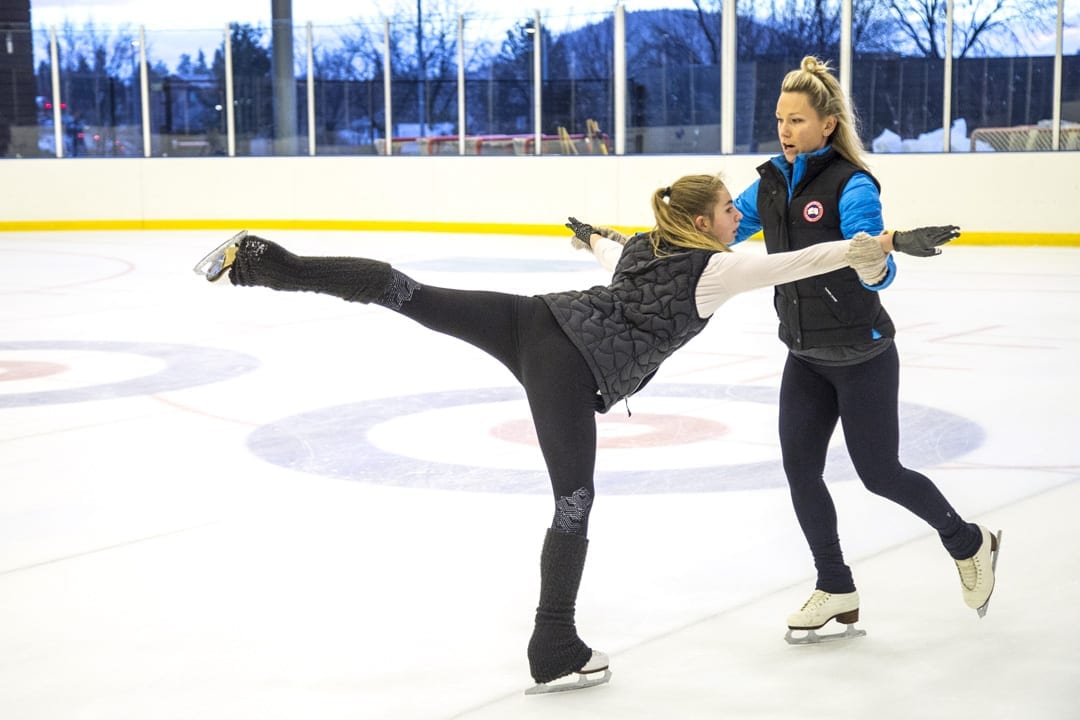 Figure Skating instructor Rebecca King in Bend, Oregon