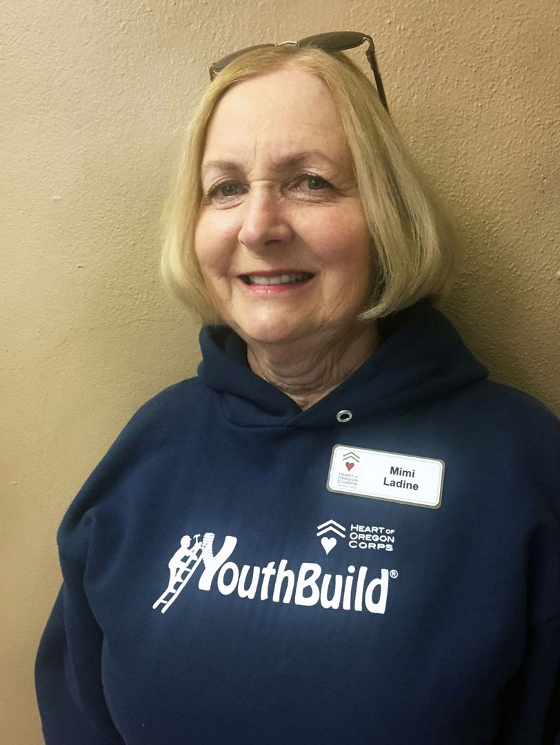 Heart of Oregon Corps volunteer Mimi Ladine in Bend, Oregon