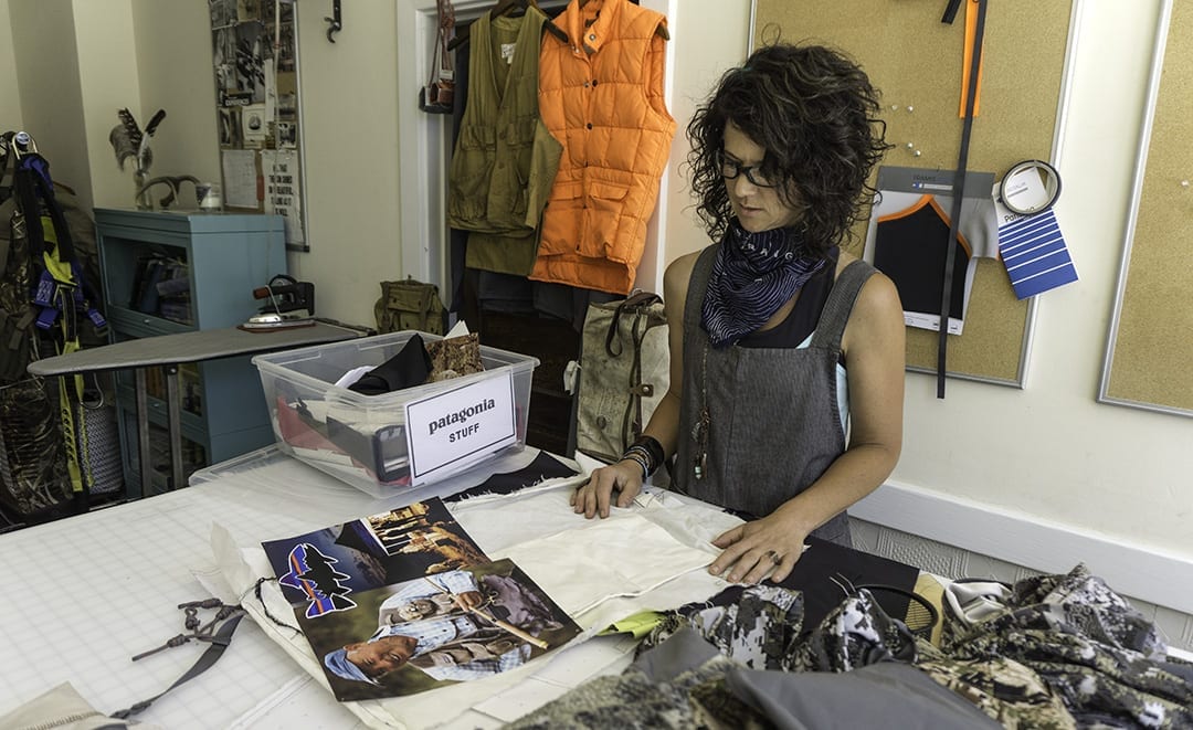 Kim Brannock outdoor apparel designer in Bend, Oregon