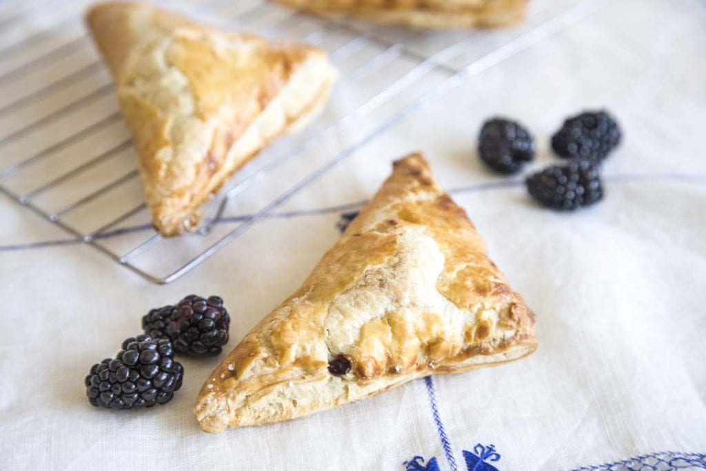 Marionberry Turnover from La Magie in Bend, Oregon