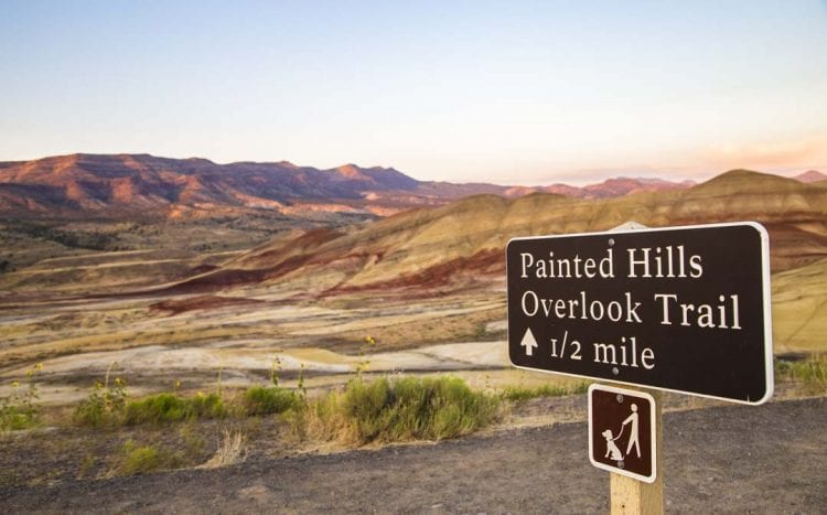 Painted Hills State Park for spring break cheat sheet in Eastern Oregon