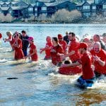 The Polar Plunge in Bend, Oregon