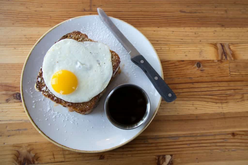 Cristo brunch dish at Jackson's Corner restaurant in Bend, Oregon