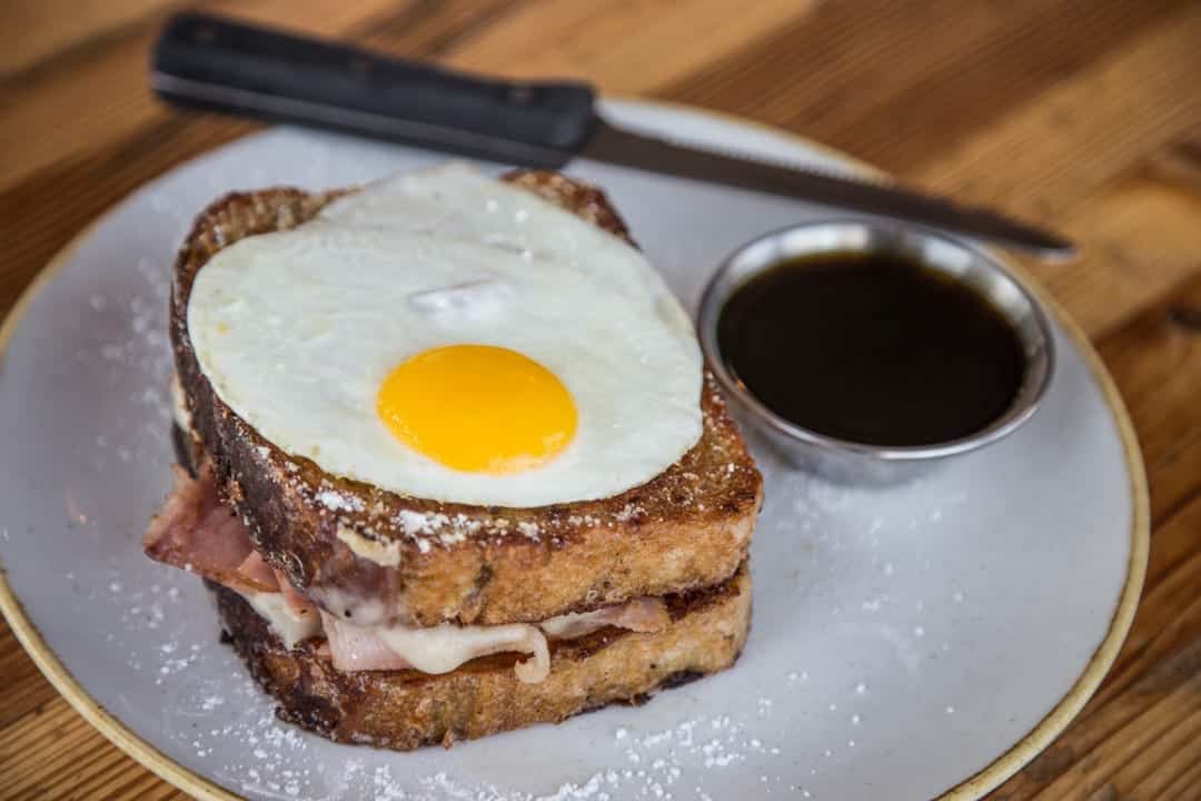 Cristo brunch dish at Jackson's Corner restaurant in Bend, Oregon