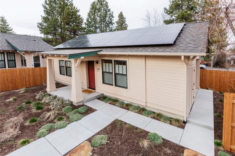 sustainable home and net zero living in bend, Oregon