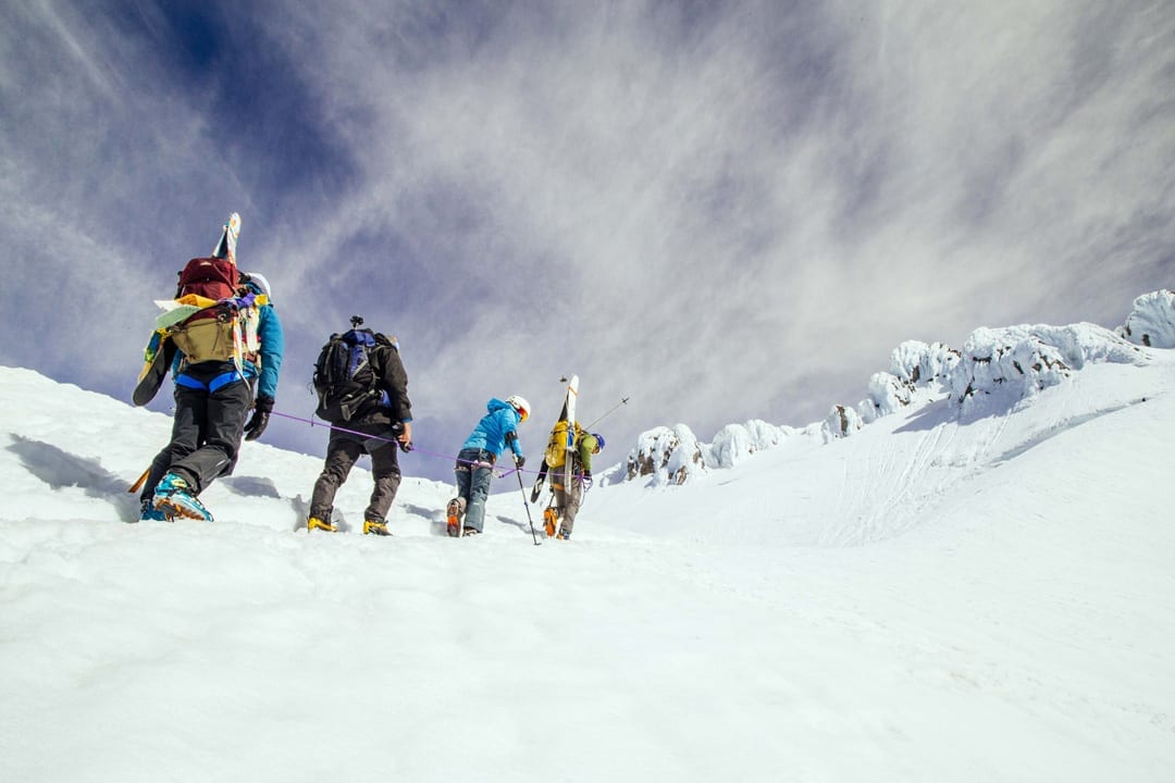 Anna Soens climbs Mount Hood