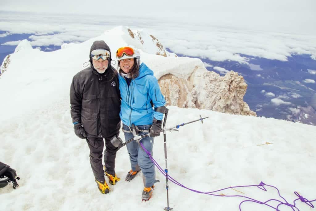 Anna Soens Climbs Mount Hood