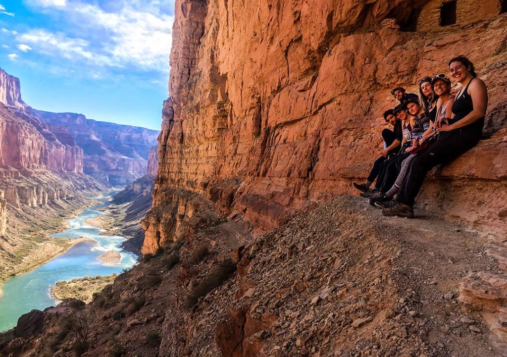 a women's rafting trip in grand canyon national park