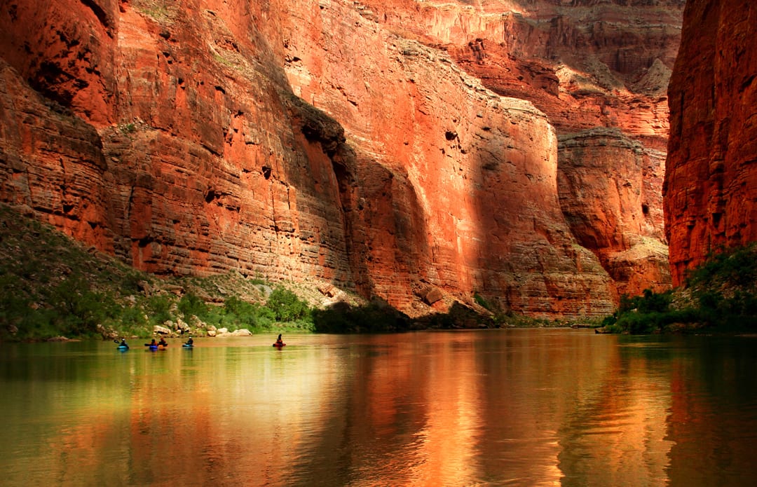 a women's rafting trip in grand canyon national park