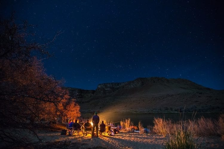 Camping in the Owyhee Canyonlands
