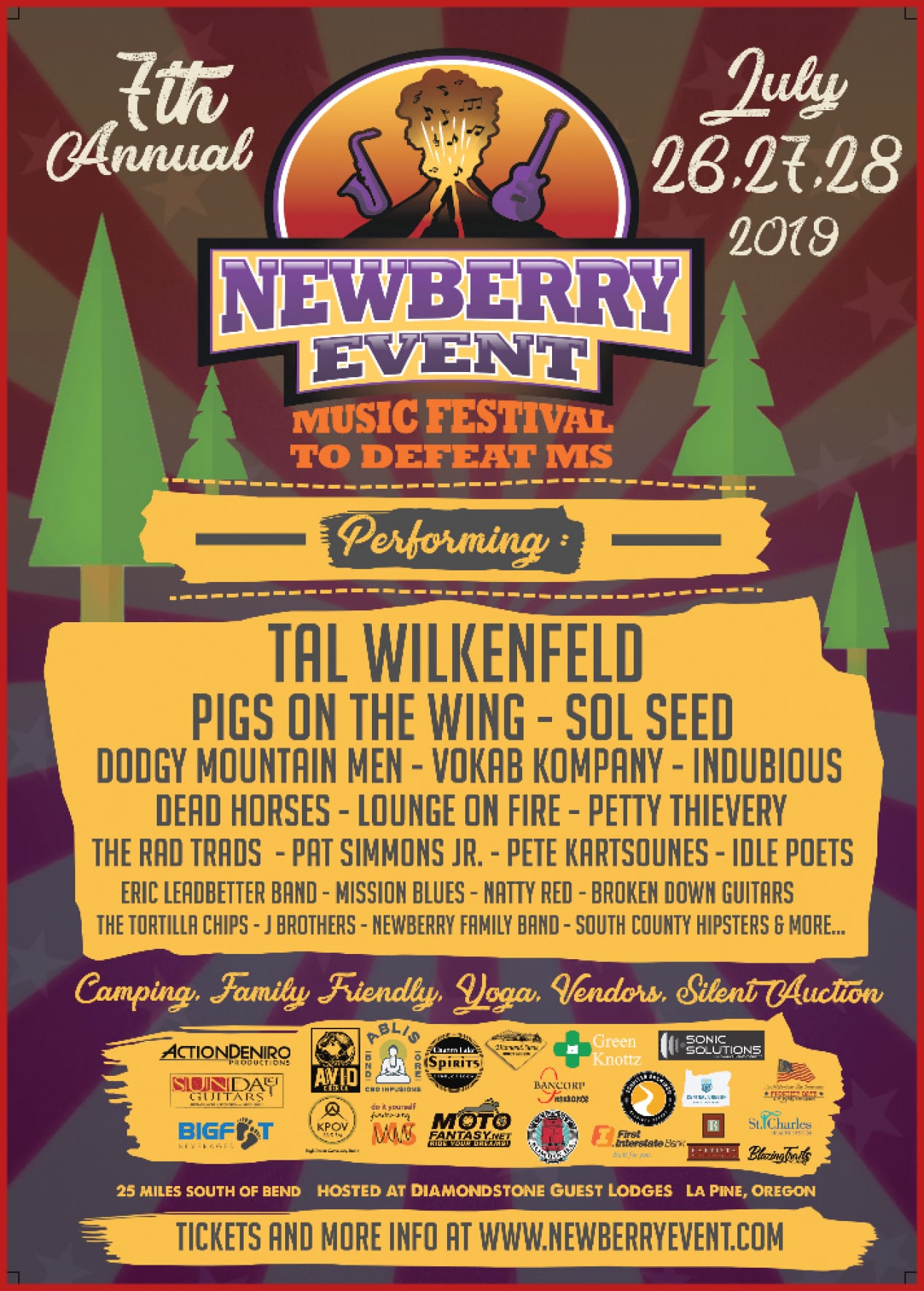 Newberry Event Music & Arts Festival to Defeat MS — Bend Magazine