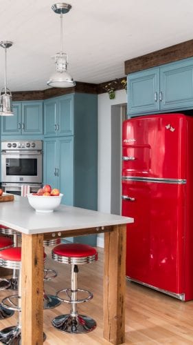 What's Old is New: Retro Kitchens With Big Chill - Thrift Diving Blog