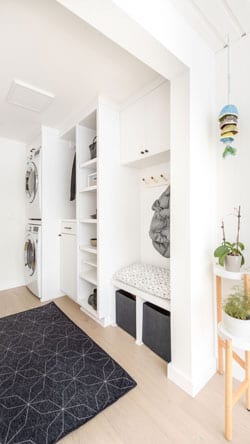 Valhalla Heights Redux Mudroom/Laundry Room