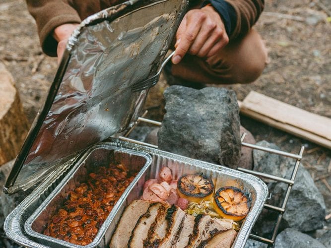 Luckey's Woodsman outdoor catering