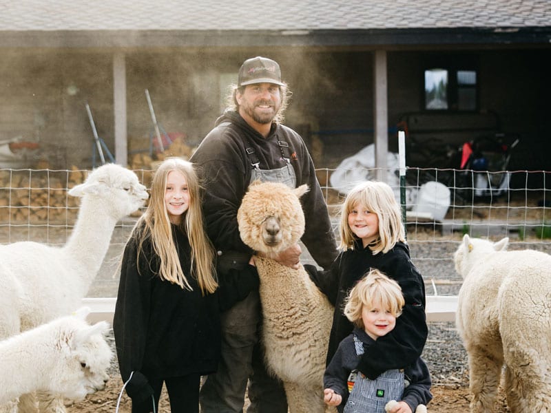 Dave Naftalin and his family