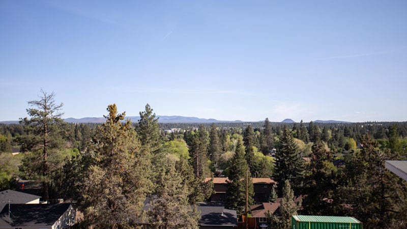 View off deck in the Hiatus Roanoke development