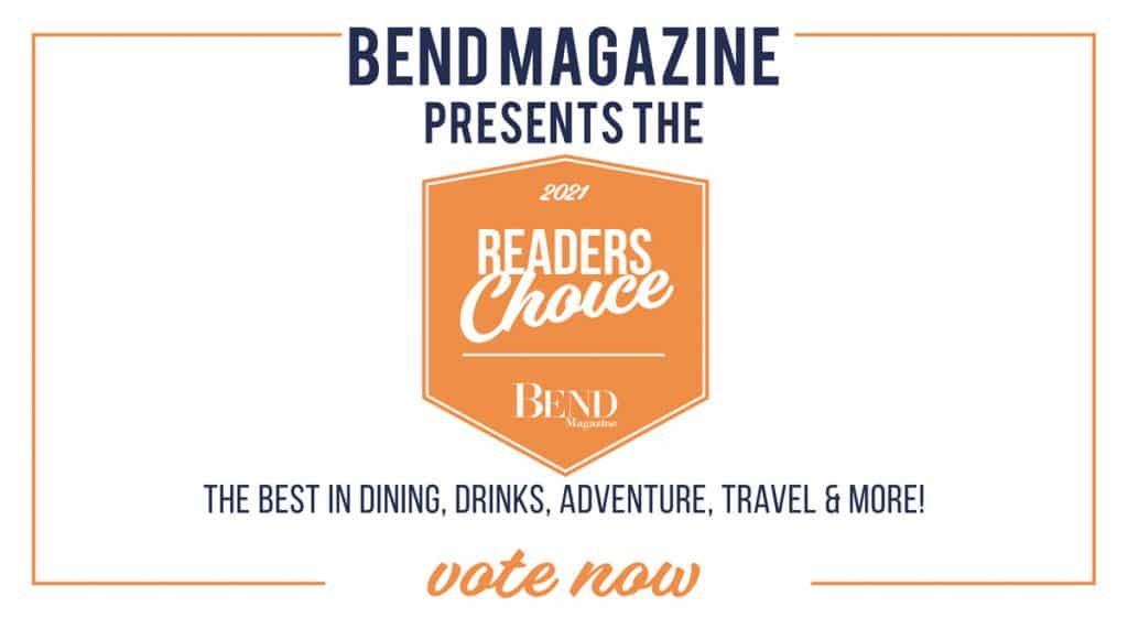 Bend Magazine Readers Choice Vote Banner